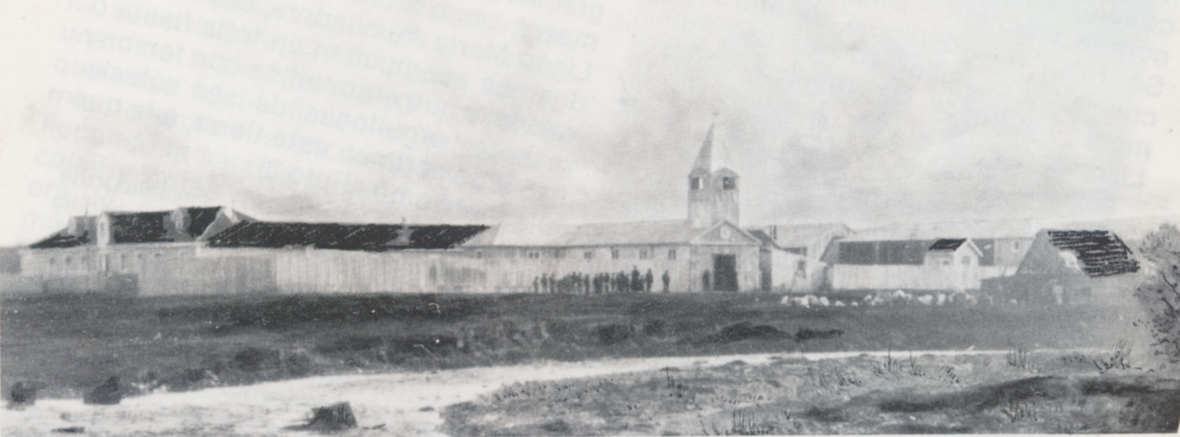 Iglesia y Colegio 1889