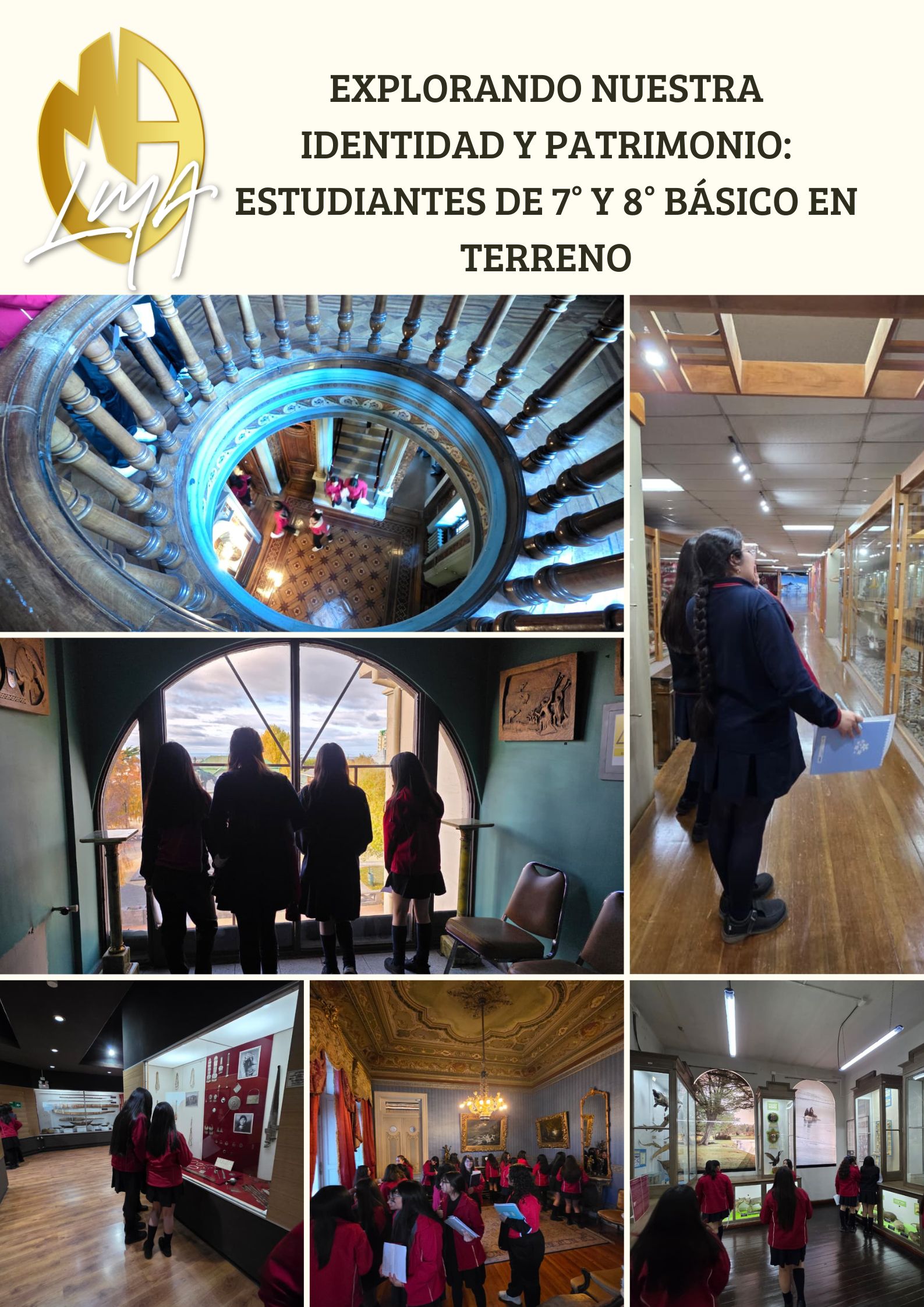 Explorando nuestra identidad y patrimonio: Estudiantes de 7° y 8° básico en terreno