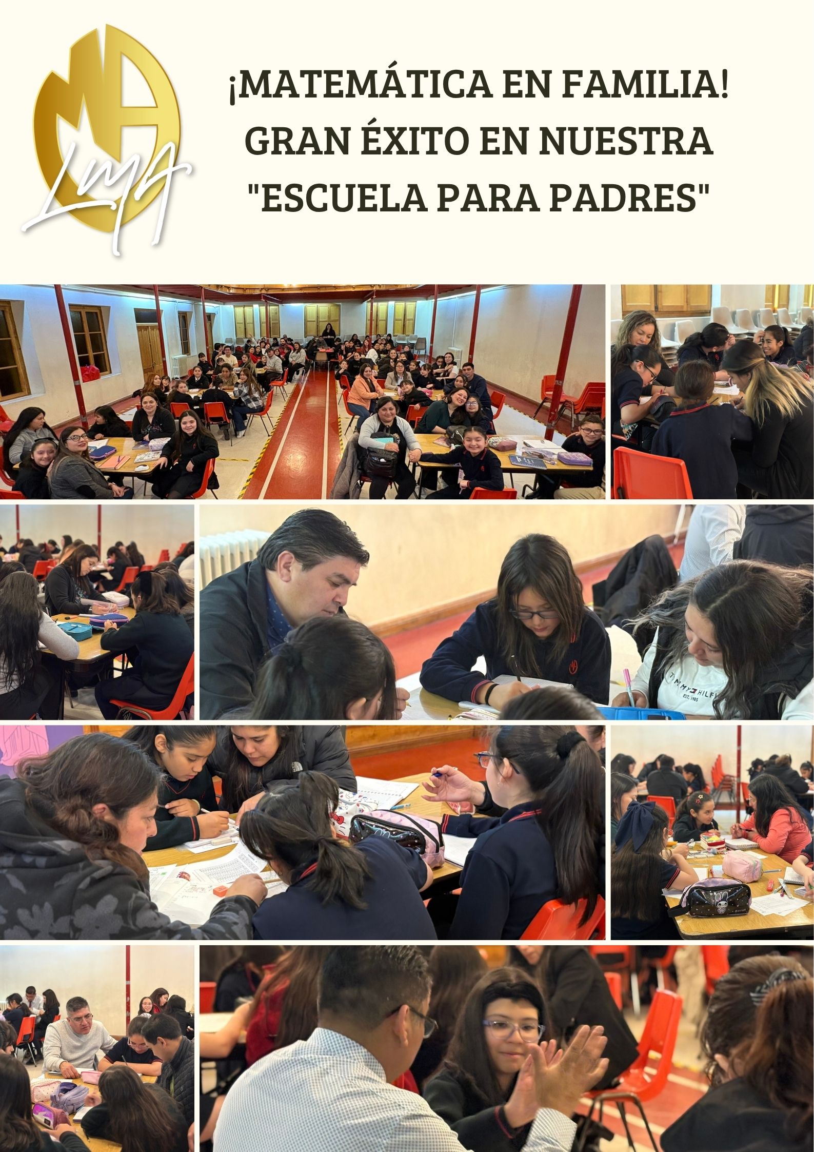 ¡Matemática en familia! Gran éxito en nuestra