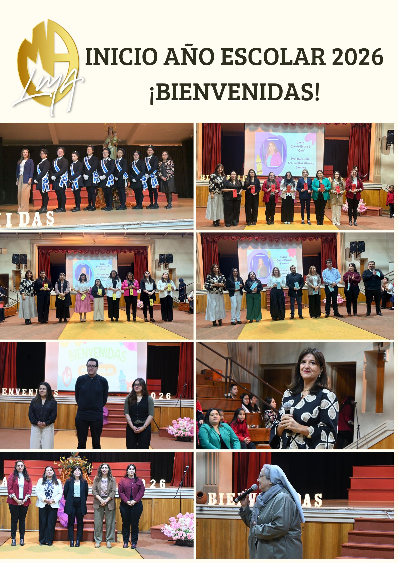 ¡Bienvenidas al Año Escolar 2026! Una Jornada de Reencuentro y Esperanza en el Liceo María Auxiliadora