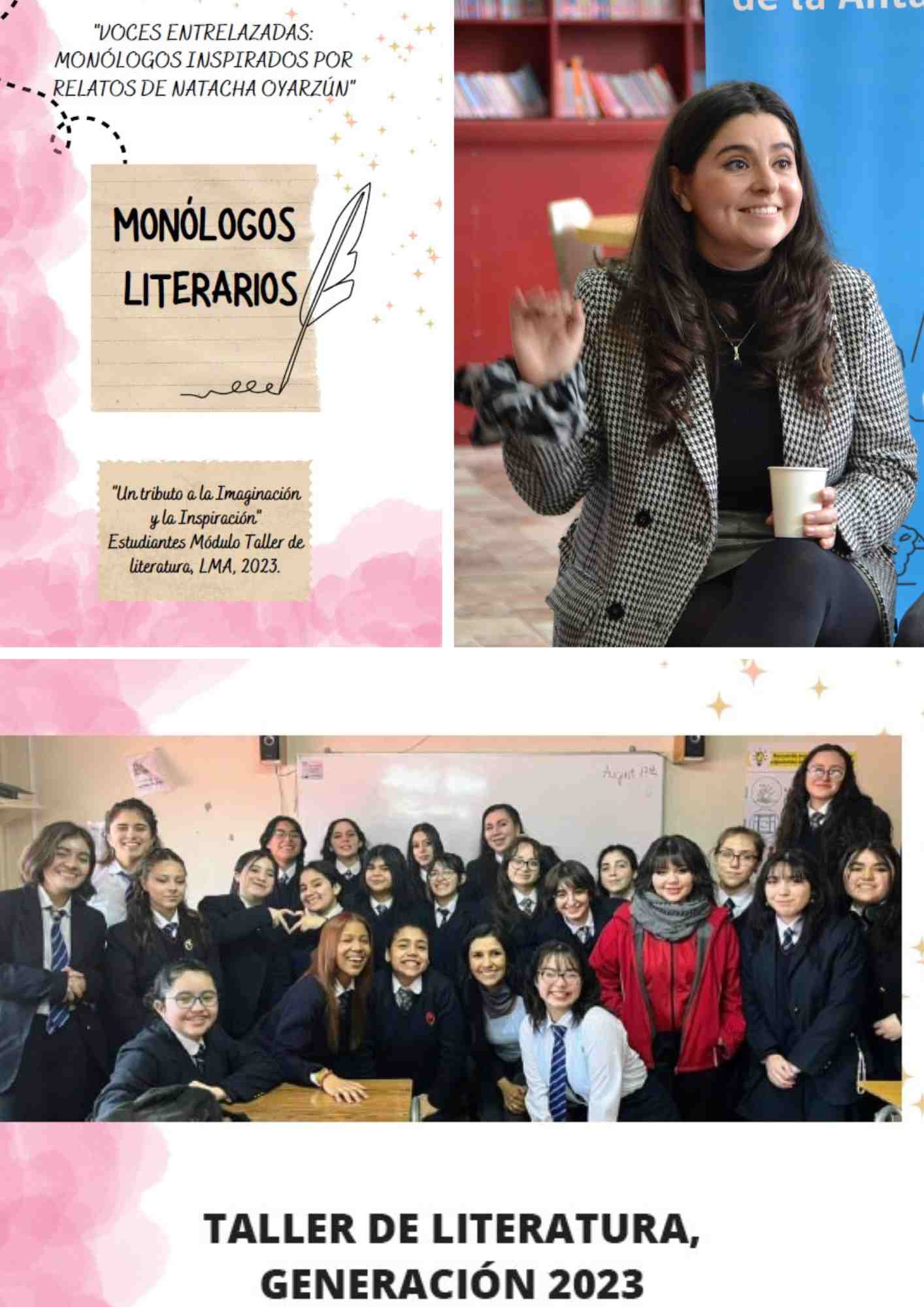 "Voces Entrelazadas: Monólogos inspirados por relatos de Natacha Oyarzún"